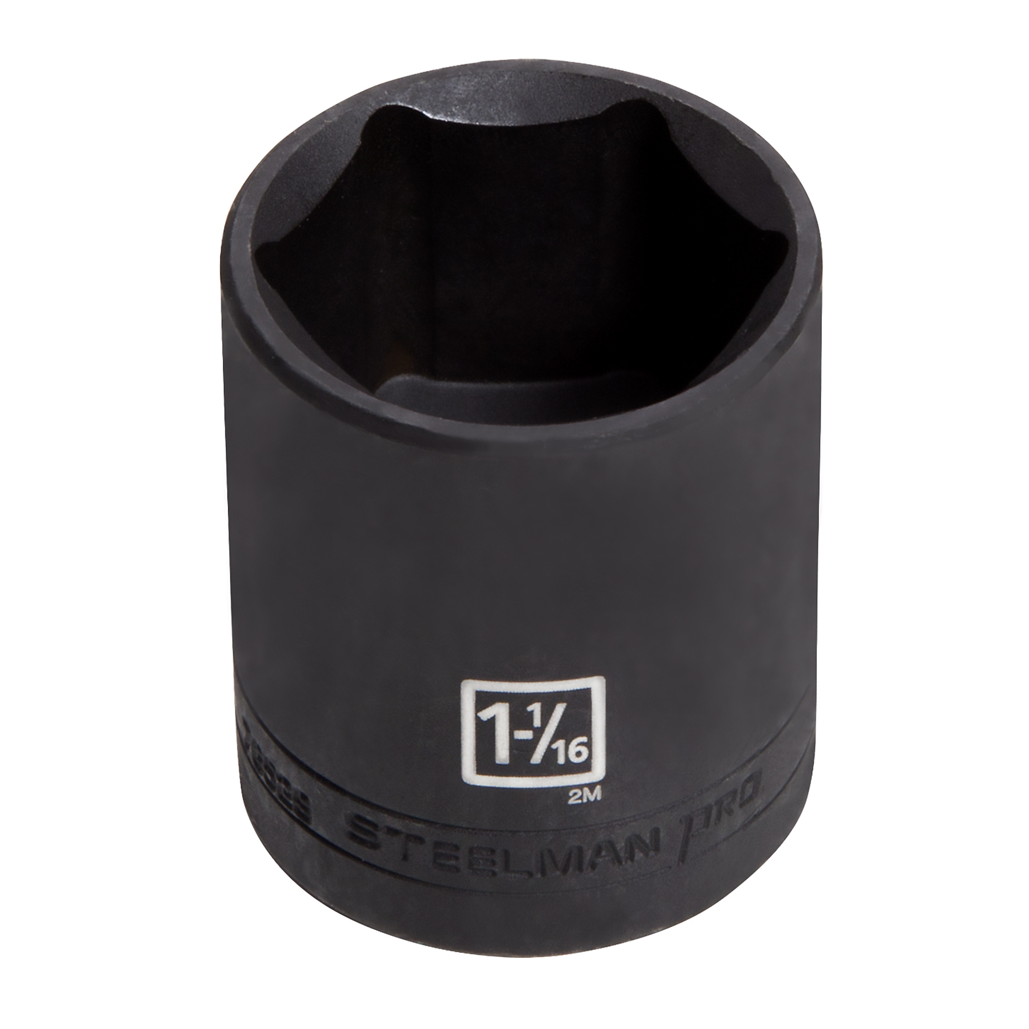 STEELMAN 1/2-Inch Drive x 1-1/16-Inch Thin-Wall 6-Point Impact SAE Single Socket, Model# 78529